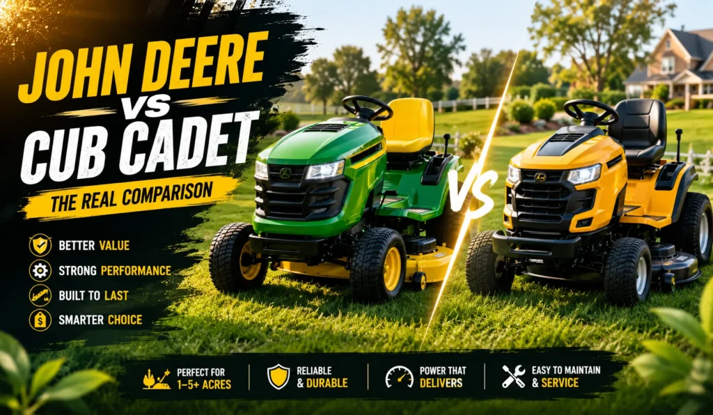 John Deere vs Cub Cadet My Eye-Opening Test