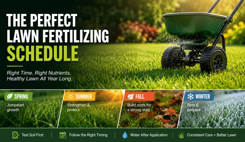 Lawn Fertilizing Schedule