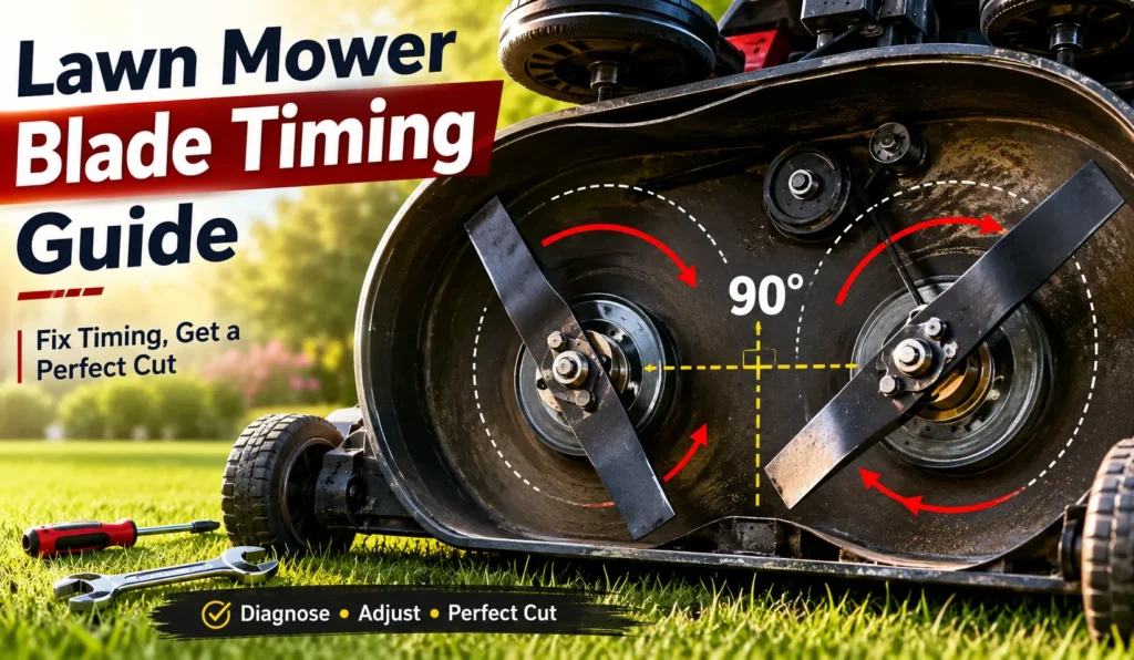 Lawn Mower Blade Timing