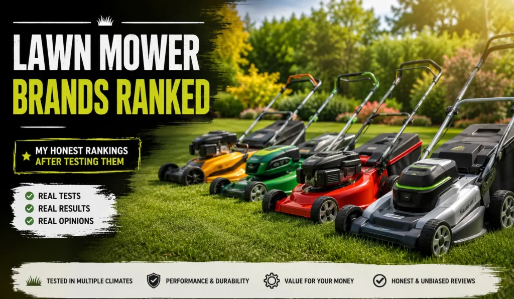 Lawn Mower Brands Ranked My Proven Favorites