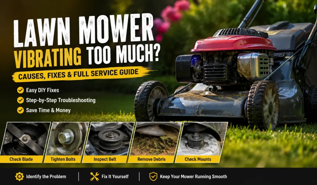Lawn Mower Vibrating Too Much