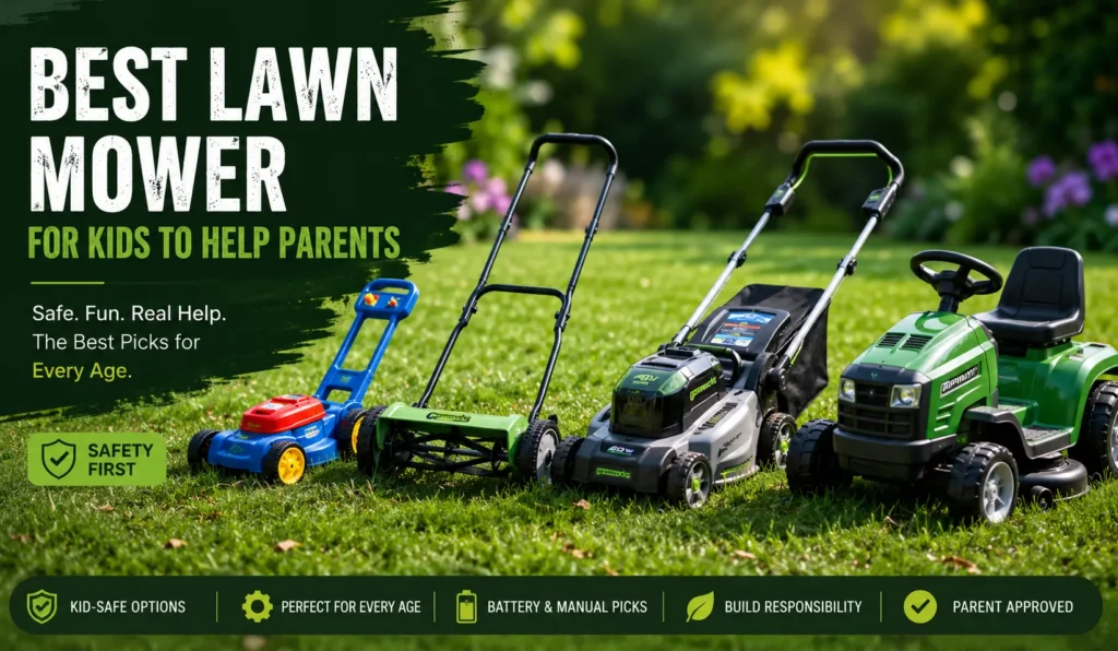 Lawn Mower for Kids to Help Parents My Smart Picks
