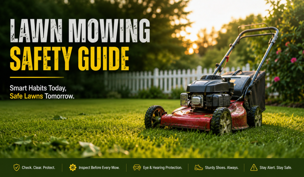 Lawn Mowing Safety Tips