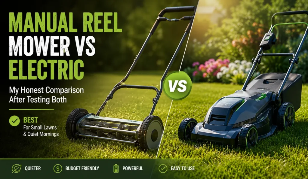 Manual Reel Mower vs Electric My Smart Verdict