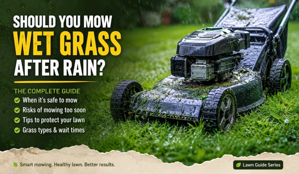 Mowing After Rain My Smart Lawn Recovery Guide