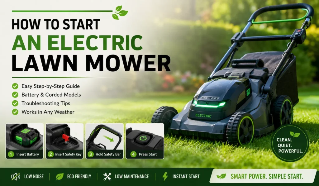 My Proven Way to Start an Electric Lawn Mower