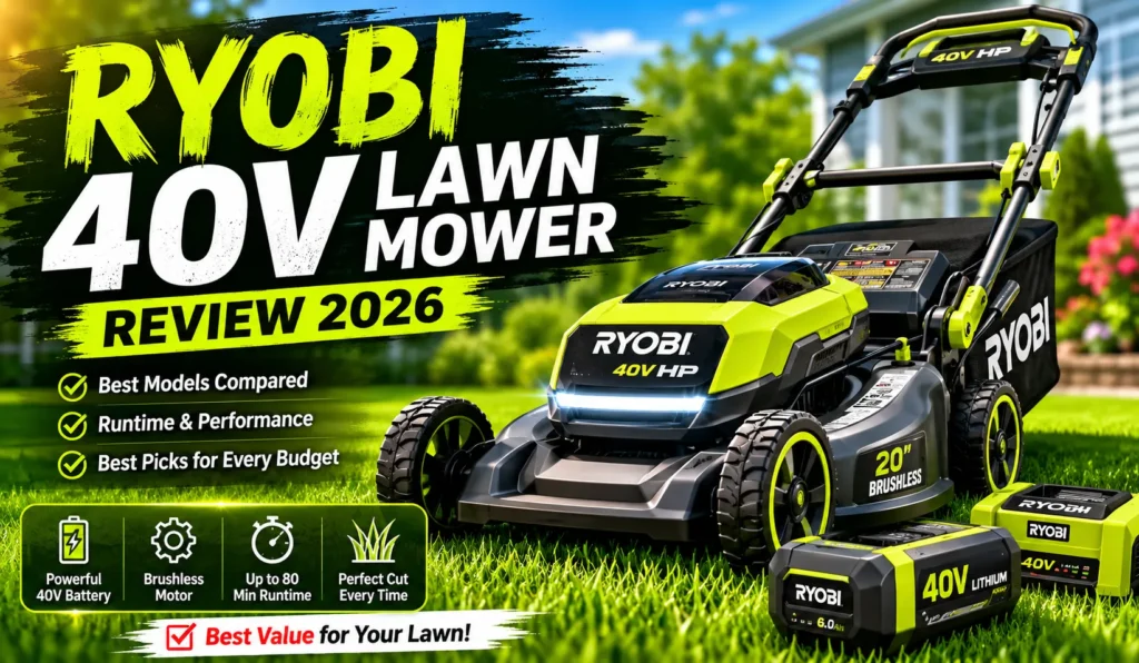 Ryobi 40V Lawn Mower Review