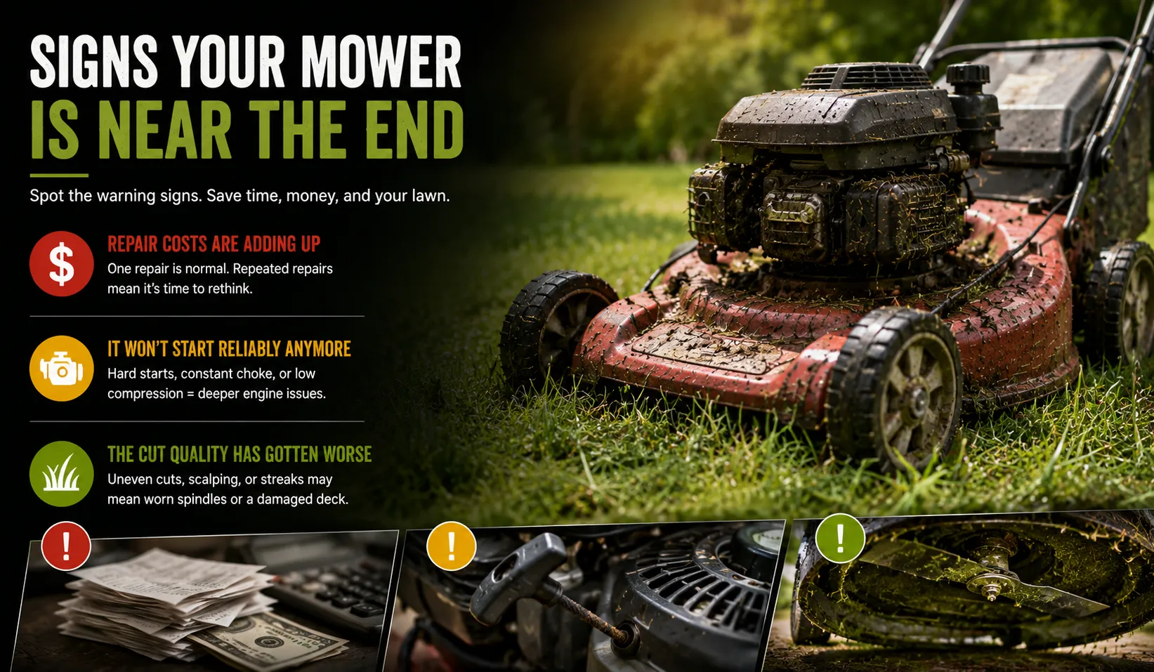 Signs Your Mower Is Near the End