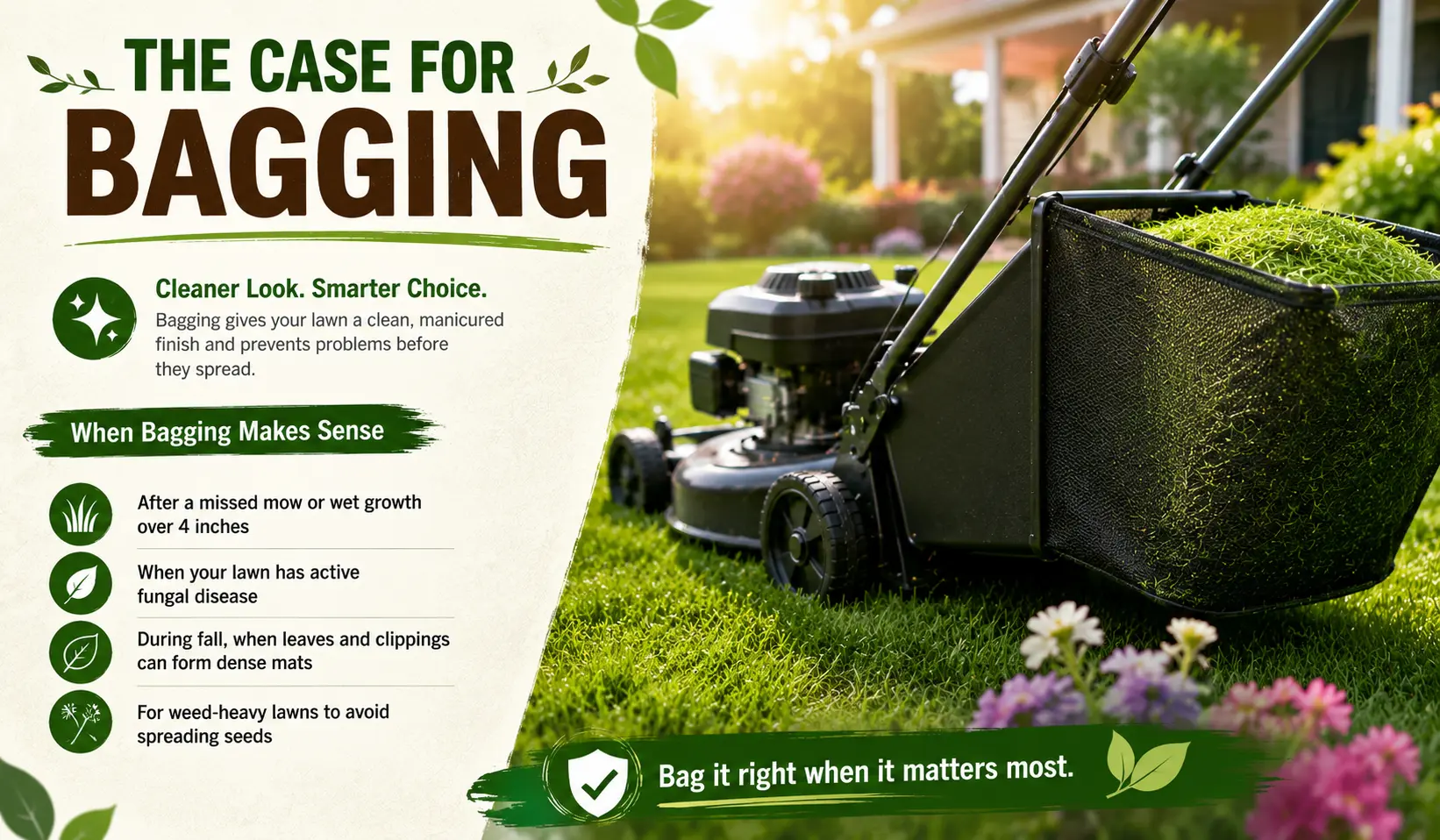 The Case for Bagging Your Grass Clippings