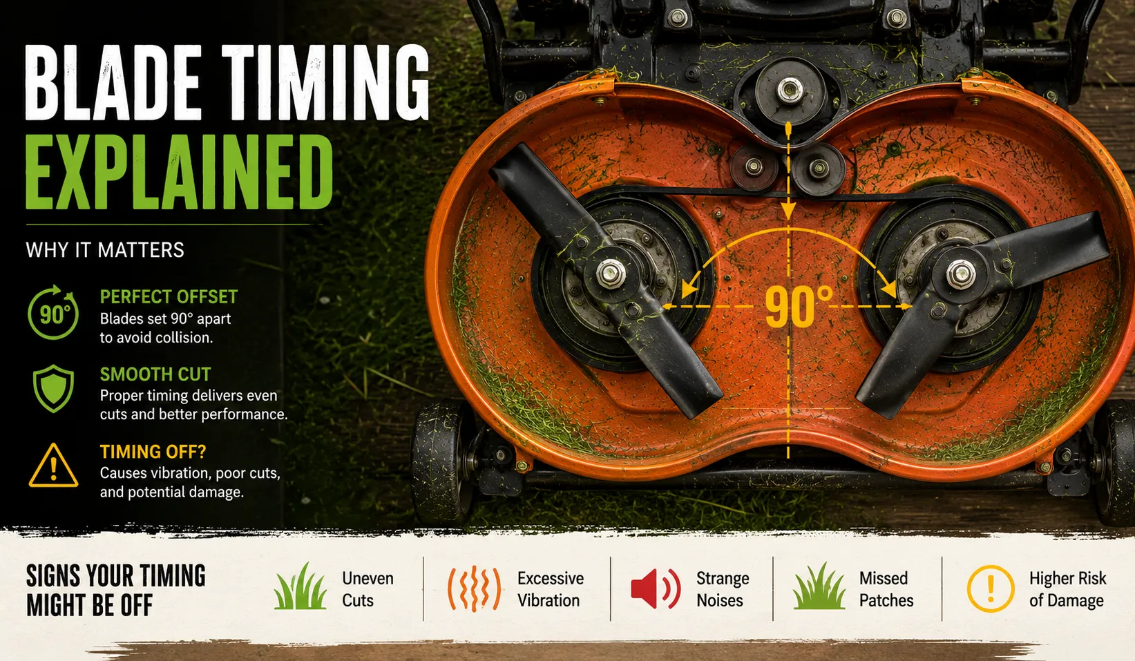 What Is Lawn Mower Blade Timing and Why Does It Matter