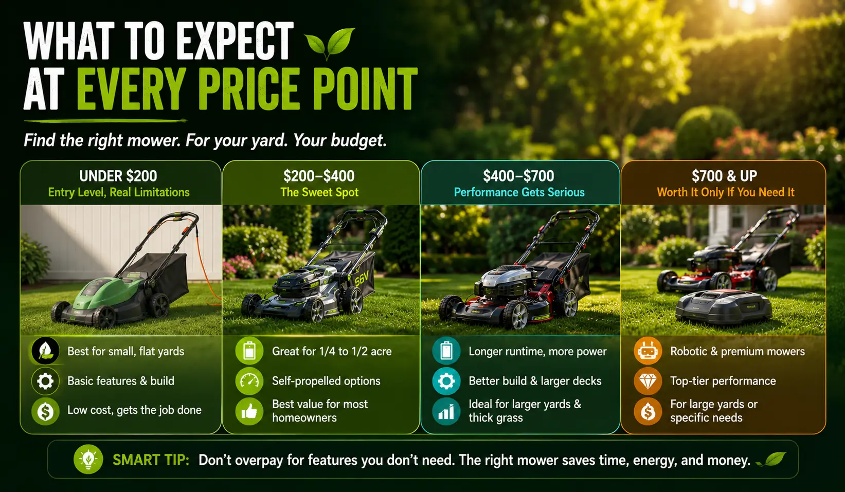 What to Expect at Every Price Point