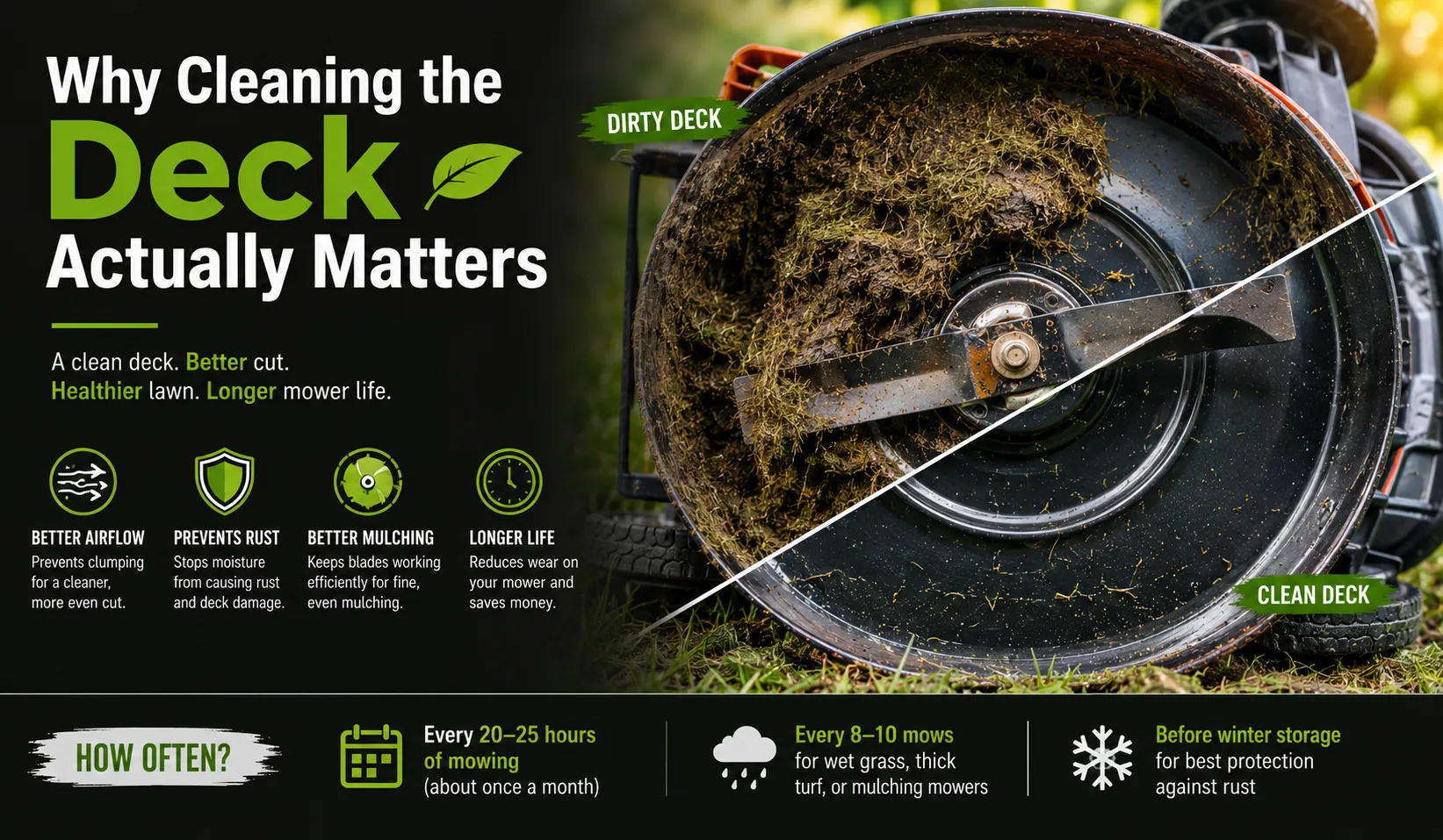 Why Cleaning the Deck Actually Matters