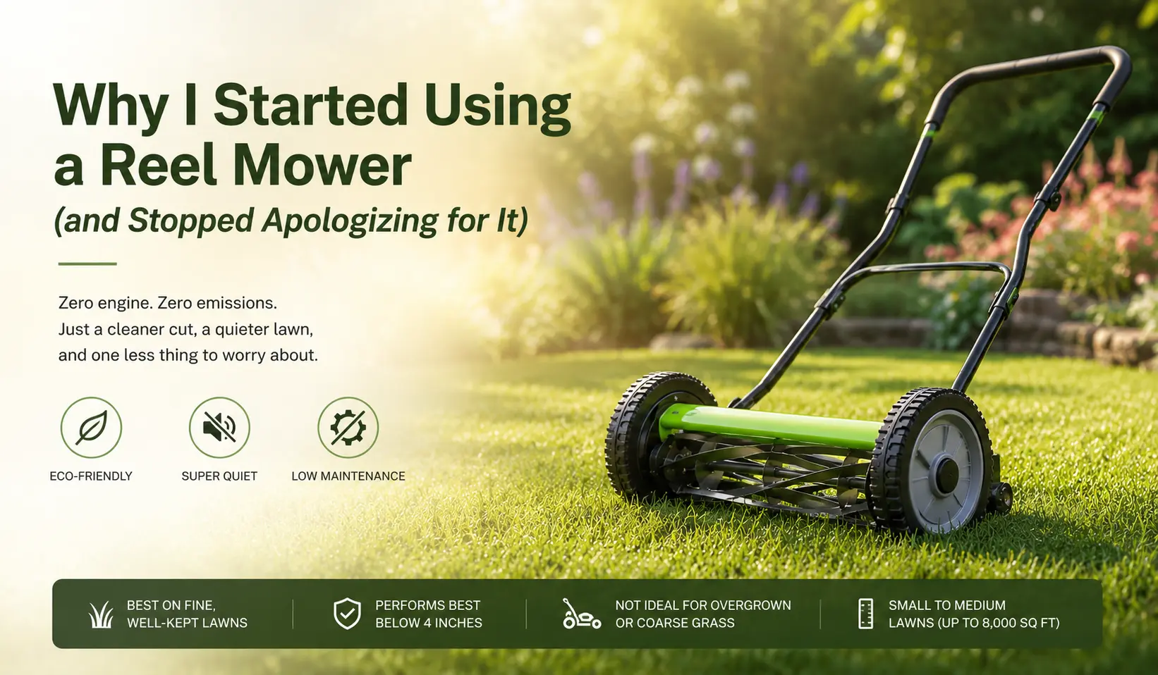 Why I Started Using a Reel Mower