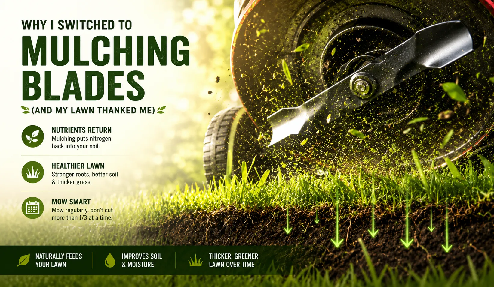 Why I Switched to Mulching Blades