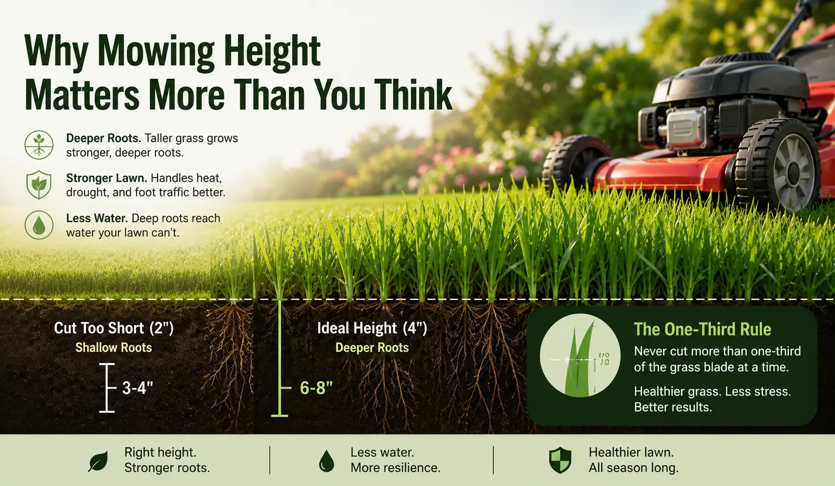 Why Mowing Height Matters More Than You Think