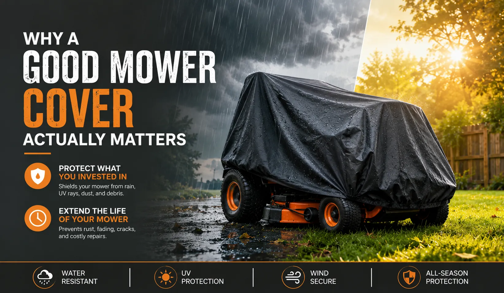 Why a Good Mower Cover Actually Matters