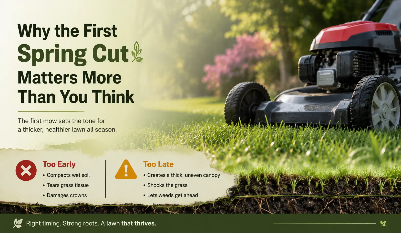 Why the First Spring Cut Matters More Than You Think