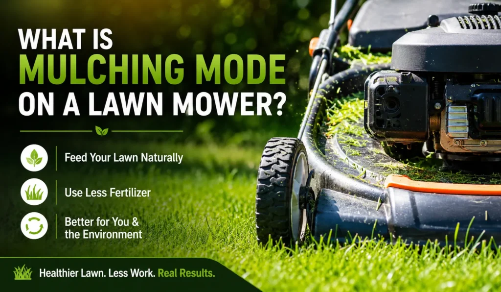 what is mulching mode on a lawn mower