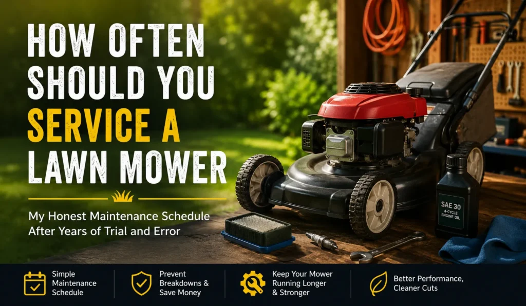 How Often Should You Service a Lawn Mower 2 How Often Should You Service a Lawn Mower