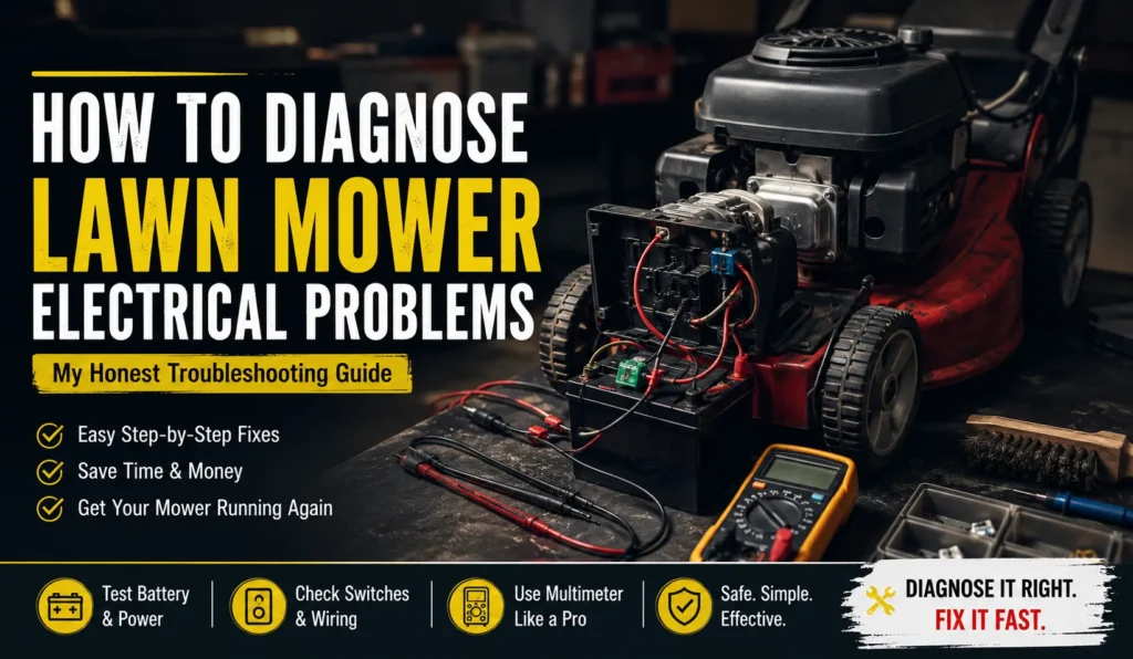 How to Diagnose Lawn Mower Electrical Problems