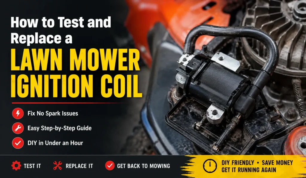 How to Test and Replace a Lawn Mower Ignition Coil 2 How to Test and Replace a Lawn Mower Ignition Coil