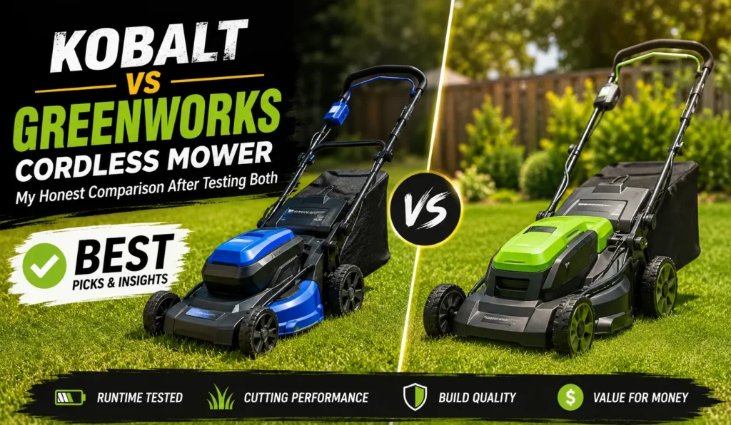 Kobalt vs Greenworks Cordless Mower My Honest Verdict 2 Kobalt vs Greenworks Cordless Mower