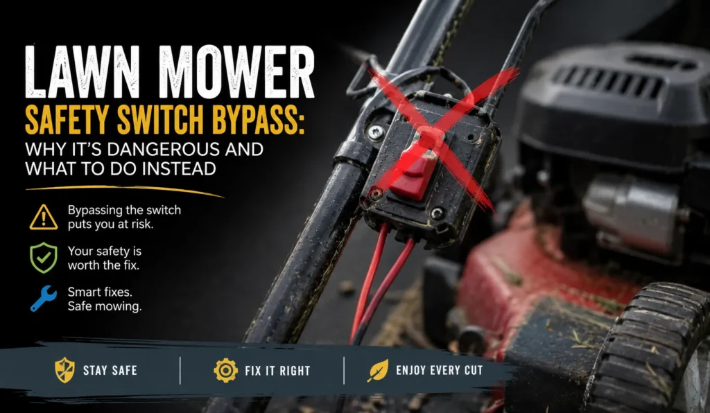 Lawn Mower Safety Switch Bypass I Avoided 7 Lawn Mower Safety Switch Bypass I Avoided