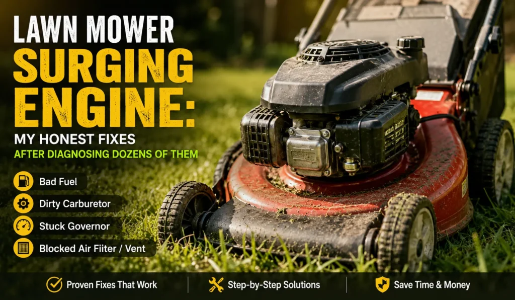 Lawn Mower Surging Engine My Proven Fixes 2 Lawn Mower Surging Engine My Proven Fixes