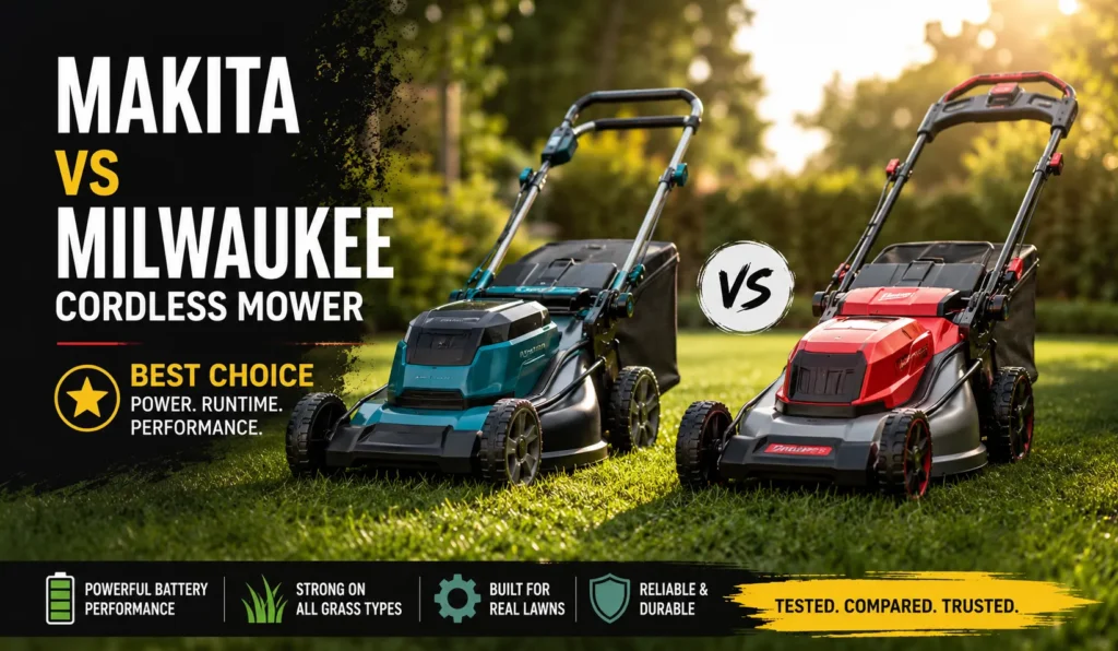 Makita vs Milwaukee Cordless Mower: My Surprising Verdict 2 Makita vs Milwaukee Cordless Mower