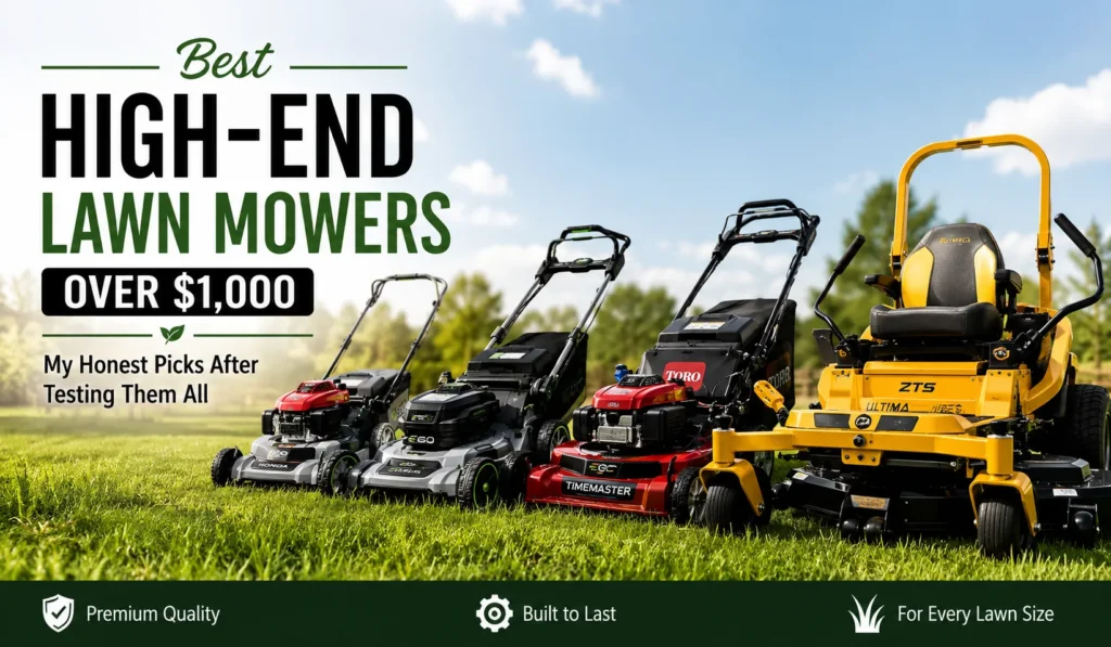 My Best High-End Lawn Mower Over $1000 Picks 2 My Best High-End Lawn Mower Over $1000 Picks