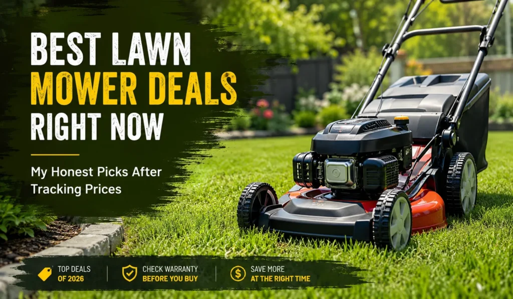My Proven Best Lawn Mower Deals Right Now