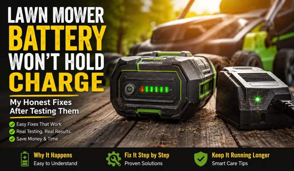 My Proven Lawn Mower Battery Won't Hold Charge Fix 3 My Proven Lawn Mower Battery Won't Hold Charge Fix