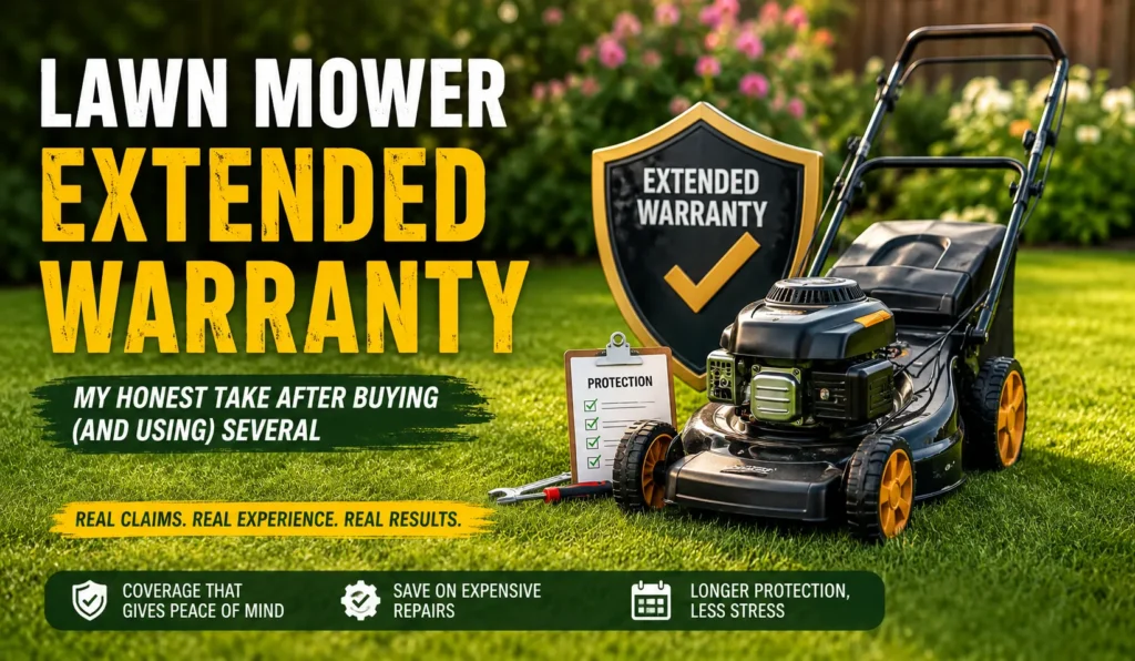 My Proven Lawn Mower Extended Warranty Guide
