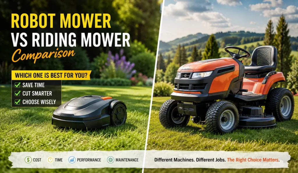 Robot Mower vs Riding Mower My Proven Verdict