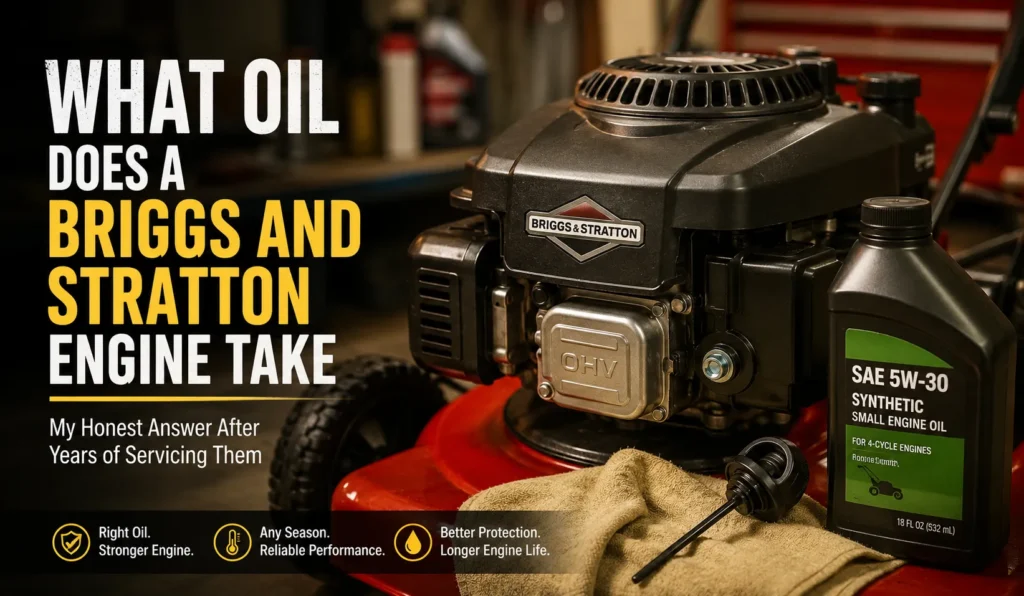 What Oil Does a Briggs and Stratton Engine Take 5 What Oil Does a Briggs and Stratton Engine Take
