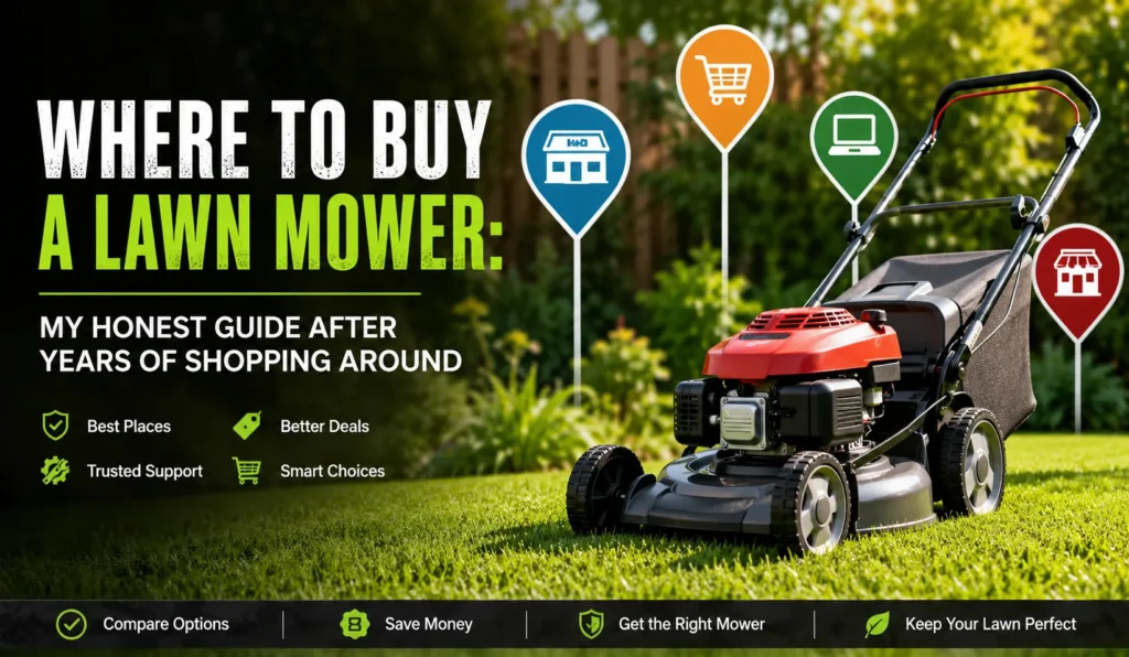 Where to Buy a Lawn Mower My Proven Insider Guide