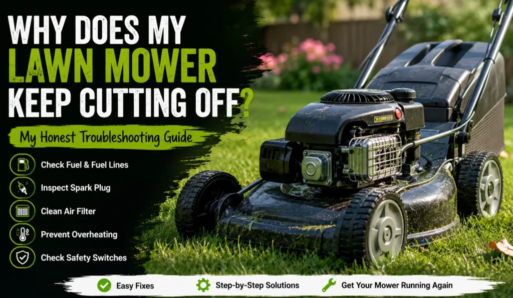 Why Does My Lawn Mower Keep Cutting Off? My Proven Fix 1 Why Does My Lawn Mower Keep Cutting Off My Proven Fix