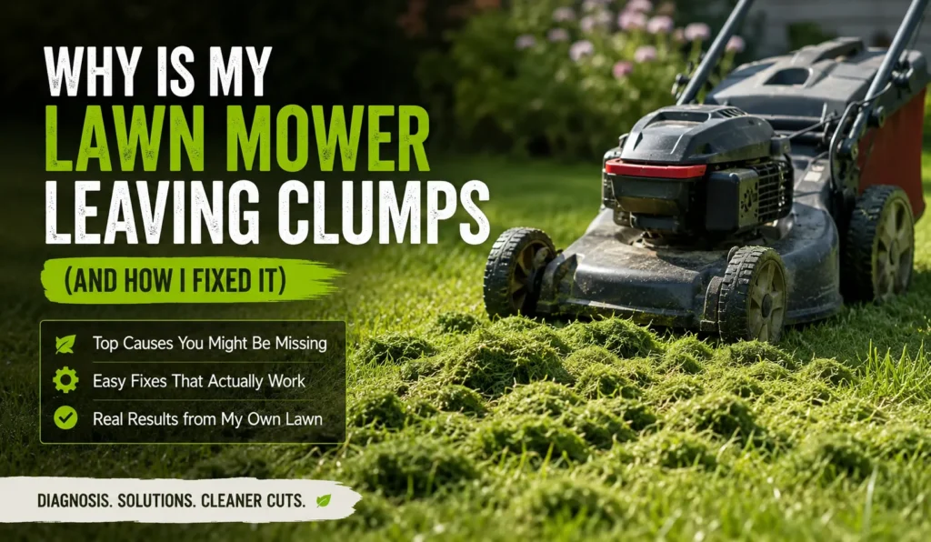 Why Is My Lawn Mower Leaving Clumps of Grass 2 Why Is My Lawn Mower Leaving Clumps of Grass